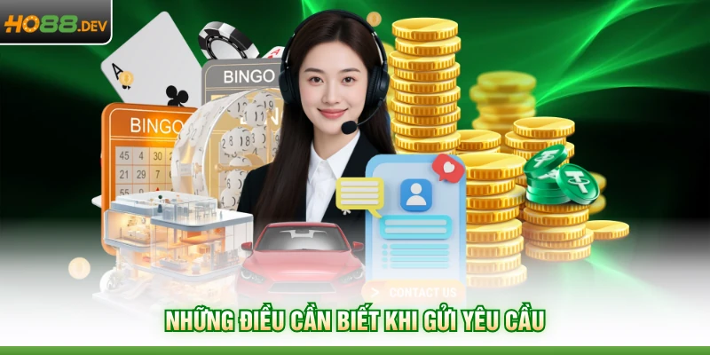Liên Hệ 4 Những điều cần biết khi gửi yêu cầu